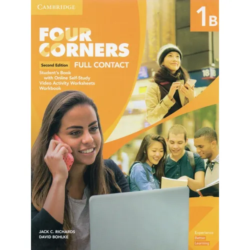 Four Corners 1° - B - Full Contact Student´s With Online Self-study, De Jack C. Richards., Vol. 1° B. Editorial Cambridge University Press, Tapa Blanda, Edición 2019 En Inglés