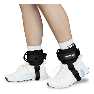 Par De Grilletes Para Tobillo Clasic Black By Monkey Power Fit (gym, Crossfit, Fitness) Con Talonera Para Gimnasio. Abductor Y Gluteo. Color Negro De Materiales Resistentes, Reforzados, Nylon Y Acero. Par De Grilletes Para Tobillo Clasic Black By Monkey Power Fit (gym, Crossfit, Fitness) Con Talonera Para Gimnasio. Abductor Y Gluteo. Color Negro De Materiales Resistentes, Reforzados, Nylon Y Acero.