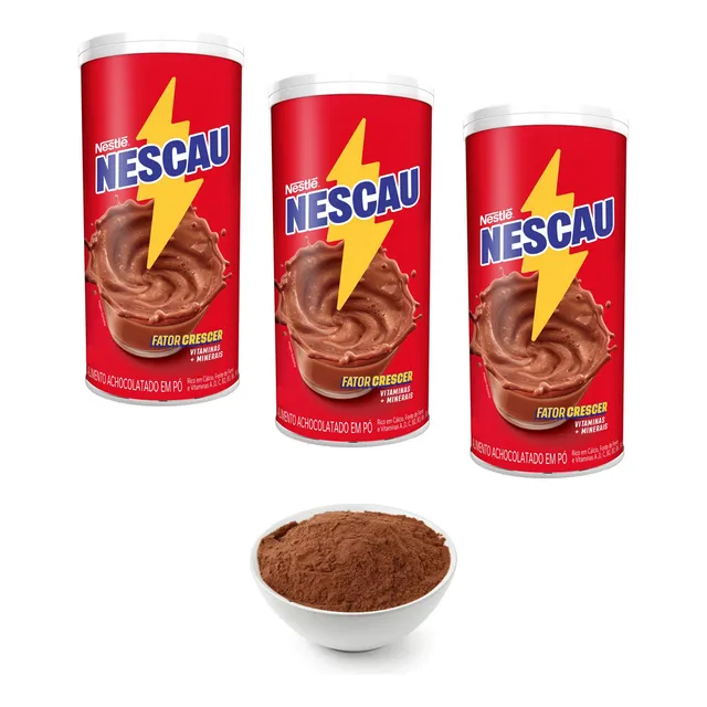 Achocolatado Nescau 350 Gramas Nestle Kit 3