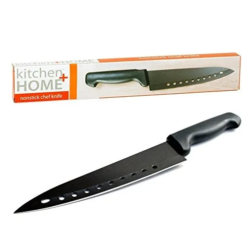 Cuchillo D/chef Kitchen + Home Antiadherentes Acero Inox 8in
