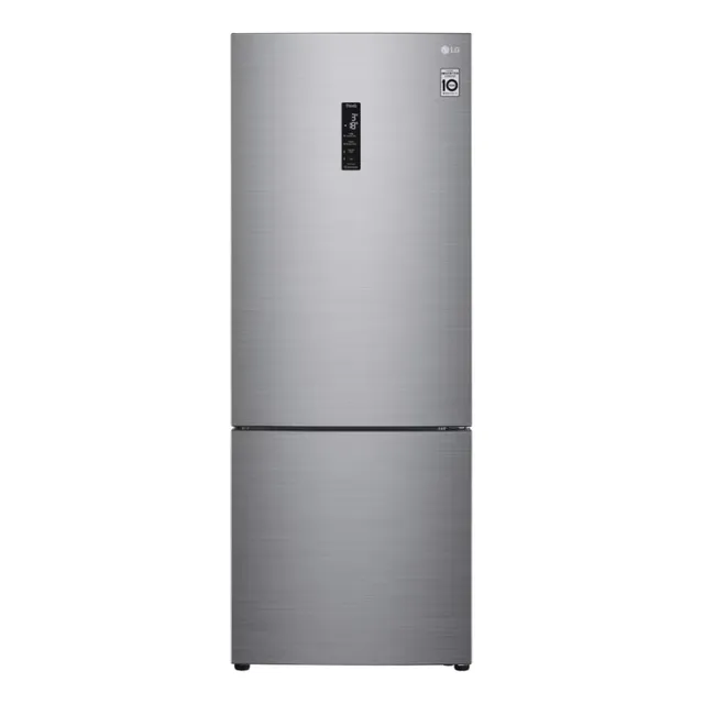 Geladeira LG Frost Free Inverse Inteligente Inox Look - 451l - Inox