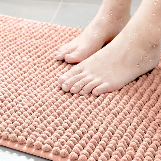 Tapete Baño Felpilla Lujo Super Suave Absorbente Microfibra