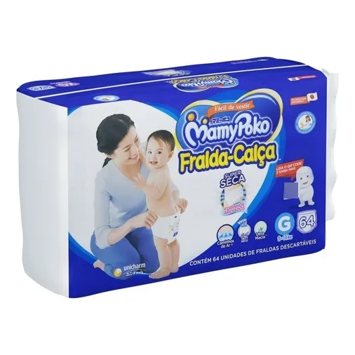 Mamypoko Pants Talle G X 64 Unidades Tamaño Grande (G)