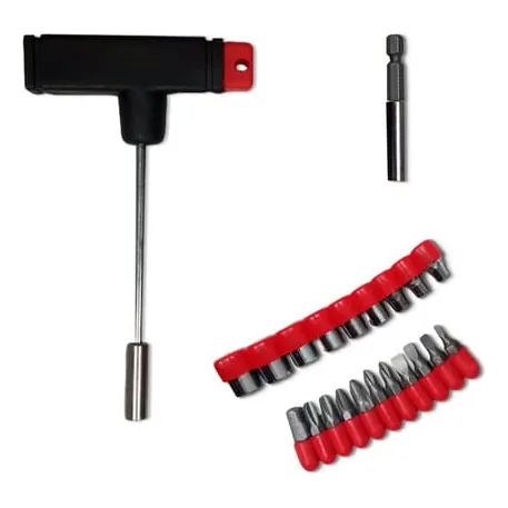 Destornillador Tipo T Con Dados Y Puntas 22pzas. Firm