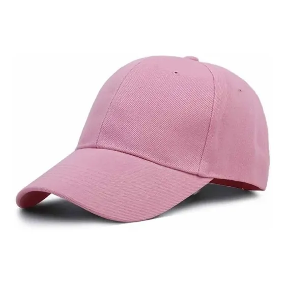 Boné Básico Liso Aba Curva Ajuste Unissex Masculino Baseball