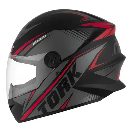 Capacete Moto Esportivo Fechado Pro Tork R8 Viseira Cristal