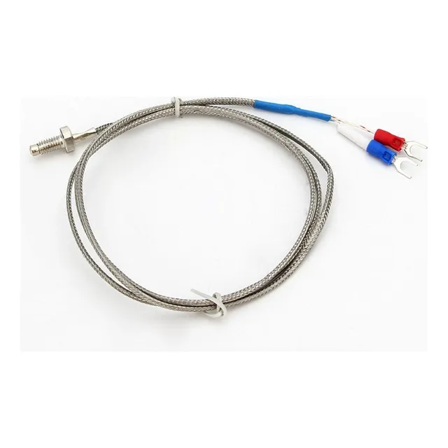 Sonda Para Sensor De Temperatura Tipo K 1m Rosca M6 Termopar
