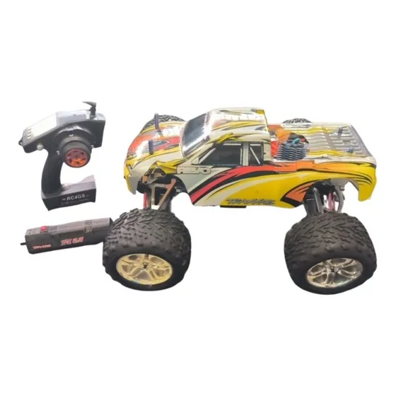 Traxxas Revo Aluminio Motor 3.3 Rádio 2.4ghz 1/8  Usado