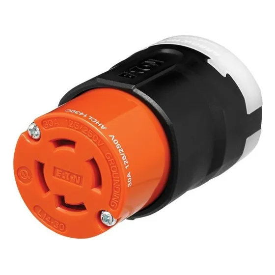 Conector Media Vuelta 250v - 30a Nema L14-30