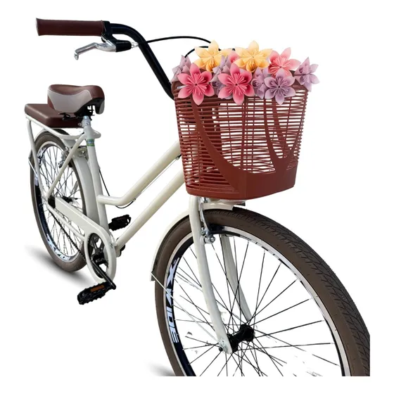 Bicicleta 26 Retrô Verona Passeio Aço Carbono Vintage