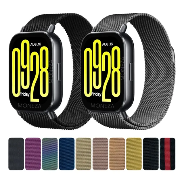 Pulseira Aço Para Redmi Watch 5 Active E Redmi Watch 5 Lite