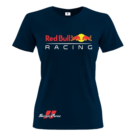 Playera Checo Perez Red Bull Formula 1 Gp Mexico Mujer