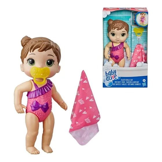 Muñeca Baby Alive Bebe Chapoteos Y Abrazos Hasbro