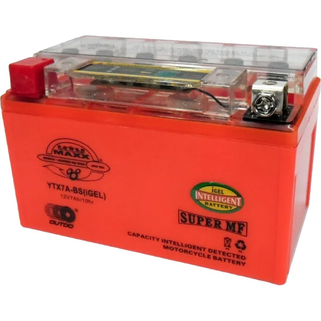 Batería Gel Power Maxx Ytx7a, 7ah, 12v