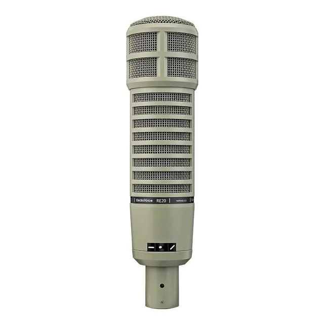 Micrófono Electro-Voice RE RE20 Dinámico Cardioide color beige leonado