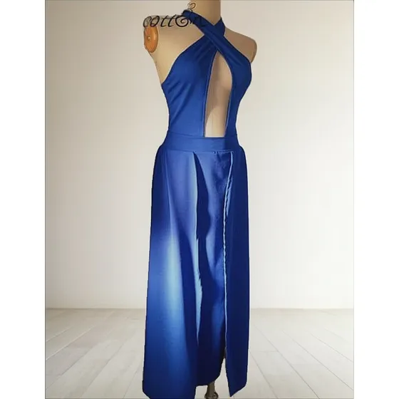 Vestido Escote Profundo Como Nuevo Talla S