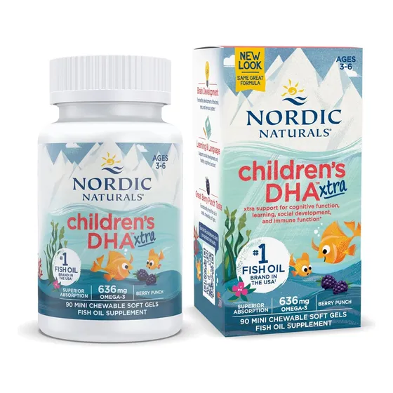 Omega 3 Niños Dha Xtra- Aprendizaje, Desarrollo Social 