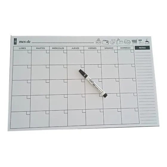Maxi Organizador Pizarra Planner A3 Mensual Imantado Calenda