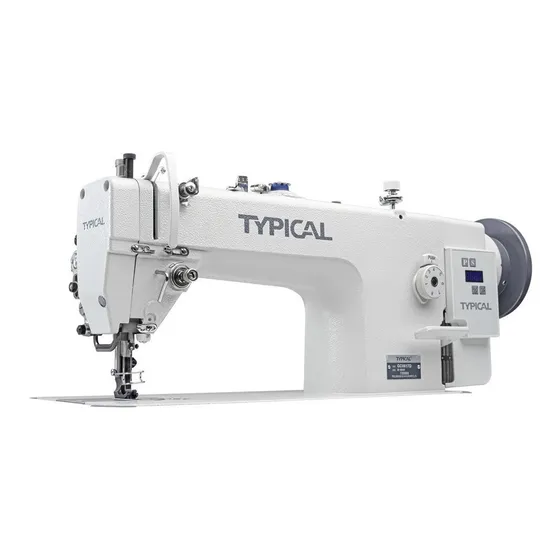 Máquina de coser triple arrastre Typical color blanco 220V