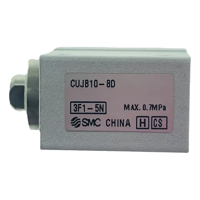 Cilindro Actuador Pistón Neumático Miniatura Smc Cujb10-8d