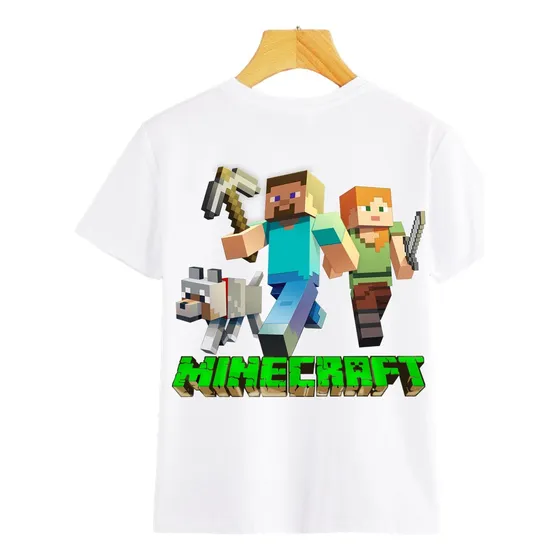 Camisetas De Minecraft  Para Niños - Ropa Infantil