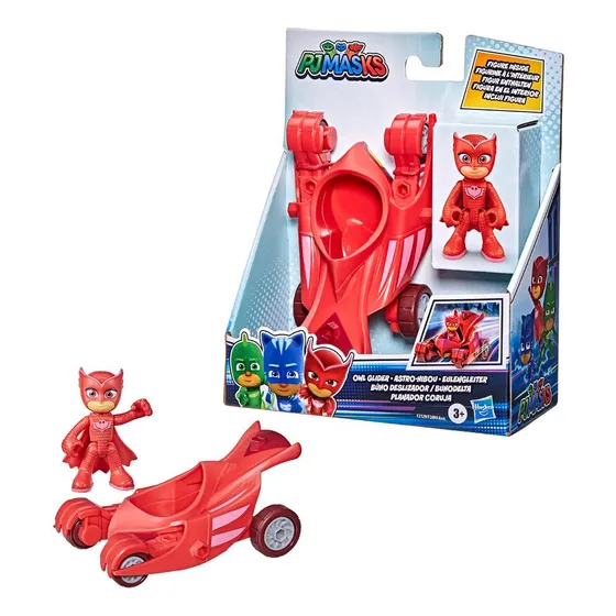 Figura De Acción + Vehículo Pj Masks Original Hasbro
