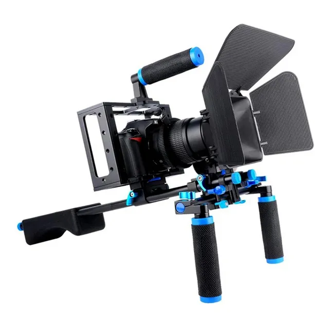 Dslr Cage De Cine Con Follow Focus + Matte Box