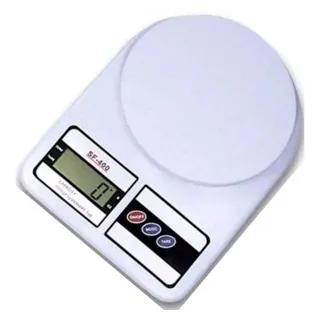 Balança Digital De Cozinha 10kg Controle De Dieta Fitness Capacidade Måxima 10 Kg Cor Branco Balança Digital De Cozinha 10kg Controle De Dieta Fitness Capacidade Måxima 10 Kg Cor Branco