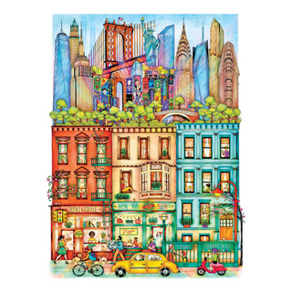 Puzzle Ki Puzzles Playview Cities: Nueva York 1000 Piezas Puzzle Ki Puzzles Playview Cities: Nueva York 1000 Piezas
