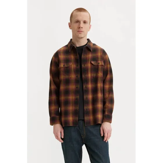 Camisa Hombre Levis Classic Worker Meteorite Plaid