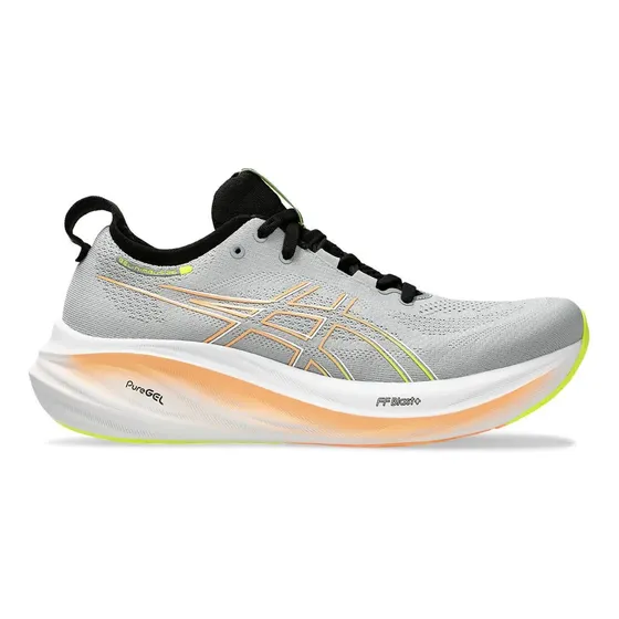 Tênis Asics Gel-nimbus 26 - Cinza, Branco, Laranja - Masc