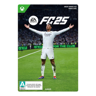 Ea Sports Fc 25 Edición Estándar Xbox One Y Series X S Códig Ea Sports Fc 25 Edición Estándar Xbox One Y Series X S Códig