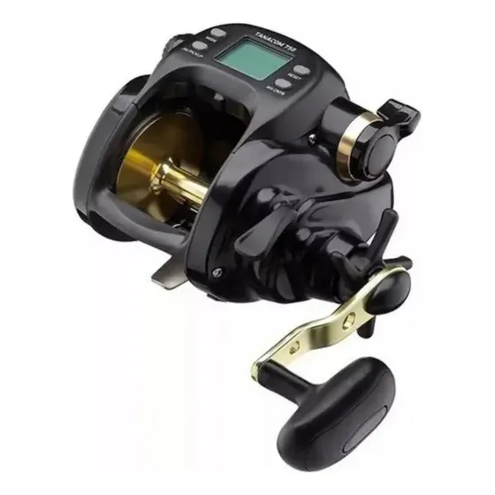 Carretilha Para Pesca Daiwa Tanacom 750 Elétrica 12v 4rol 