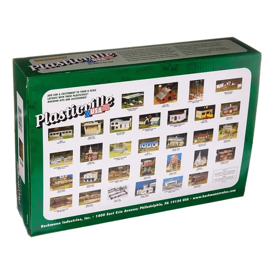 Trene Bachmann Plasticville U.s.a Edificio Kits Clasico Casa