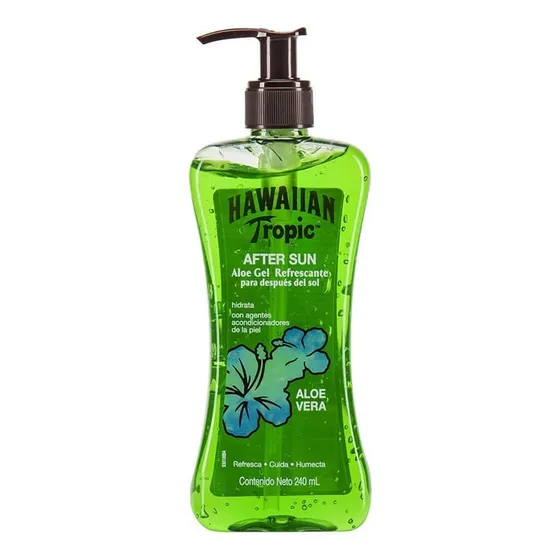 Gel Post Solar Hawaiian Tropic Aloe Vera Refrescante 240 Ml