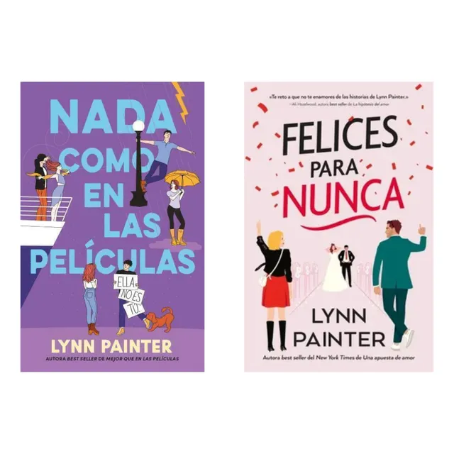 Nada Peliculas + Felices Nunca - Painter - Puck - 2 Libros