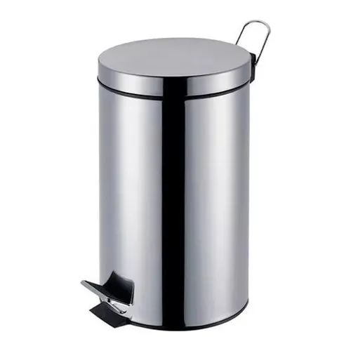 Papelera Línea Agata 12lt. Mor