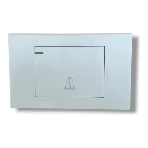 Pulsador Sencillo Mercury Premium White