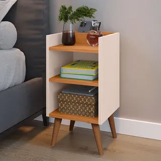 Mesa De Cabeceira Criador Compacta Mudo Pés RetrÎ Nicho Mesa De Cabeceira Criador Compacta Mudo Pés RetrÎ Nicho