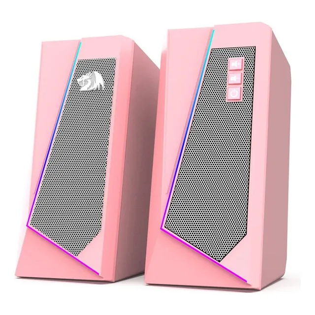 Caja de sonido Redragon Anvil 2.0 GS520w P2 3.5 mm Rs Pink Gamer
