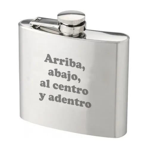 Petaca Licorera Presonalizada 6 Oz