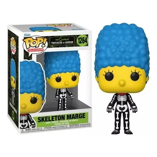 Funko Pop Los Simpsons Casa Del Terror Marge Esqueleto 1264