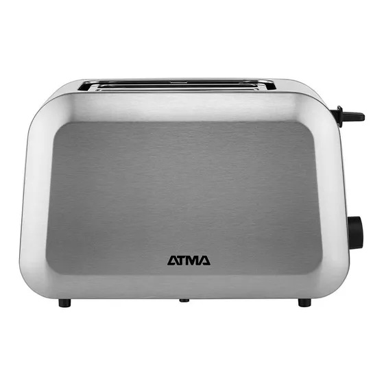 Tostadora Eléctrica 7 Niveles Atma To8020ip Descongela Color Plateado