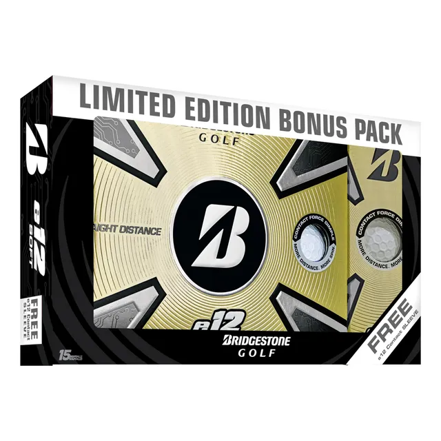 Bridgestone Golf Bonificacion Contacto E12 2023 Pelota Manga