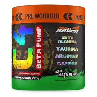 Suplemento Em Pó C4 Beta Pump 225g New Millen Sabor Maçã Verde Suplemento Em Pó C4 Beta Pump 225g New Millen Sabor Maçã Verde
