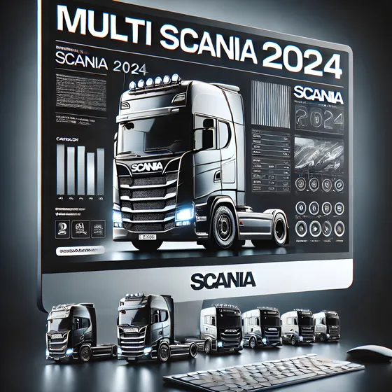 Catálogo Eletrônico Peças P/ Scania Multi 2024 Completo Full