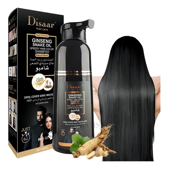 Champú/tinte Coloración Rápido Del Cabello