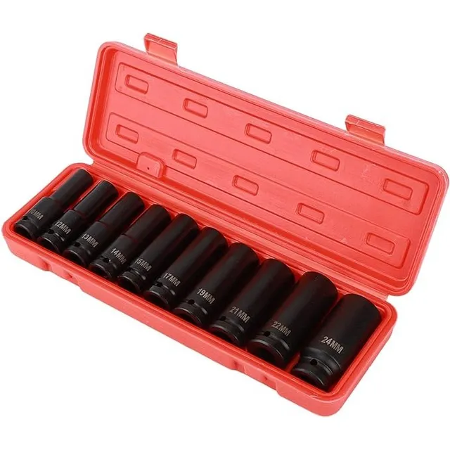 Juego  Dados Largos Impacto 1/2  - 8 A 24 Mm