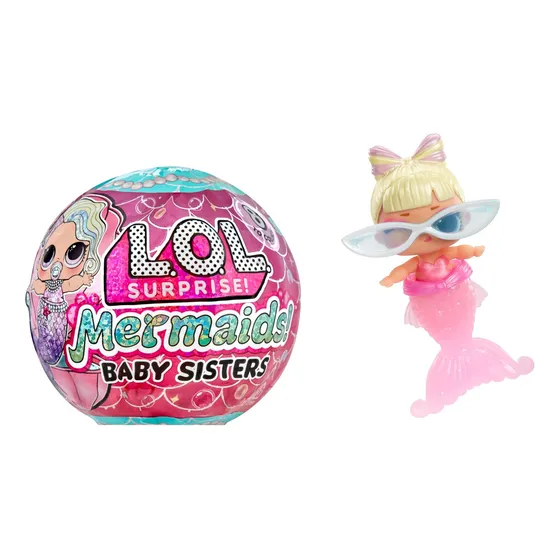 Lol Surprise Mermaids Baby Sisters Cola Que Cambia De Color
