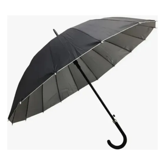 Paragua Sombrilla Baston Negro